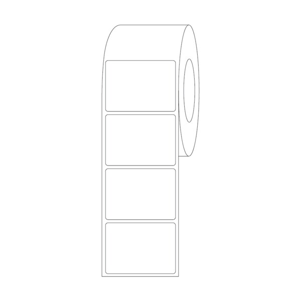 Label, Blank Direct Thermal 2" x 2-3/4"